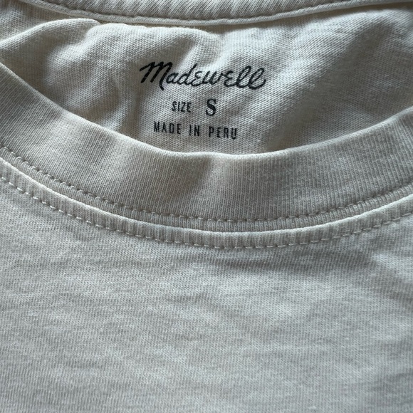 MADEWELL FLOCKED DREAMER TEE
(only worn once) - Picture 6 of 10